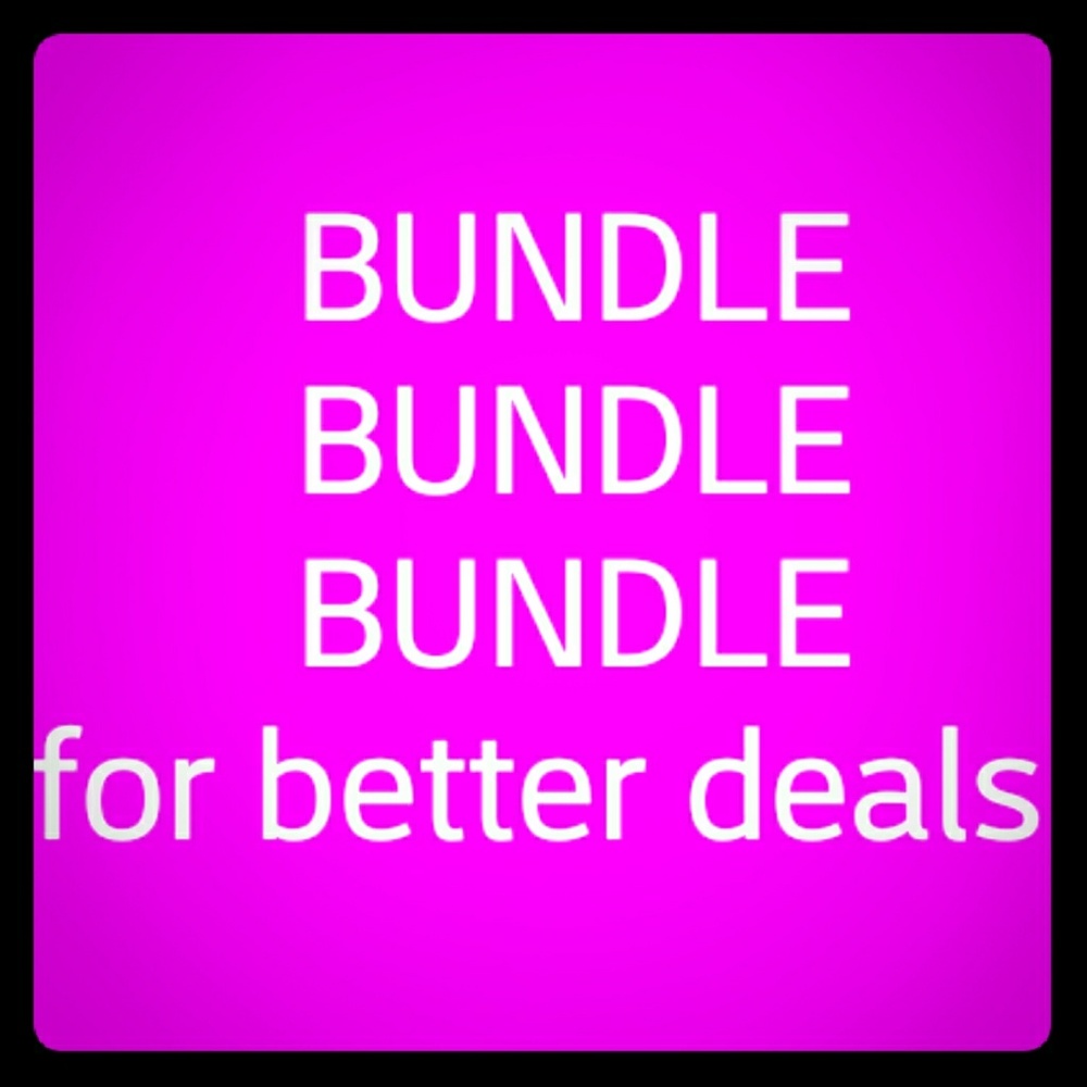 BUNDLE BUNDLE BUNDLE!
